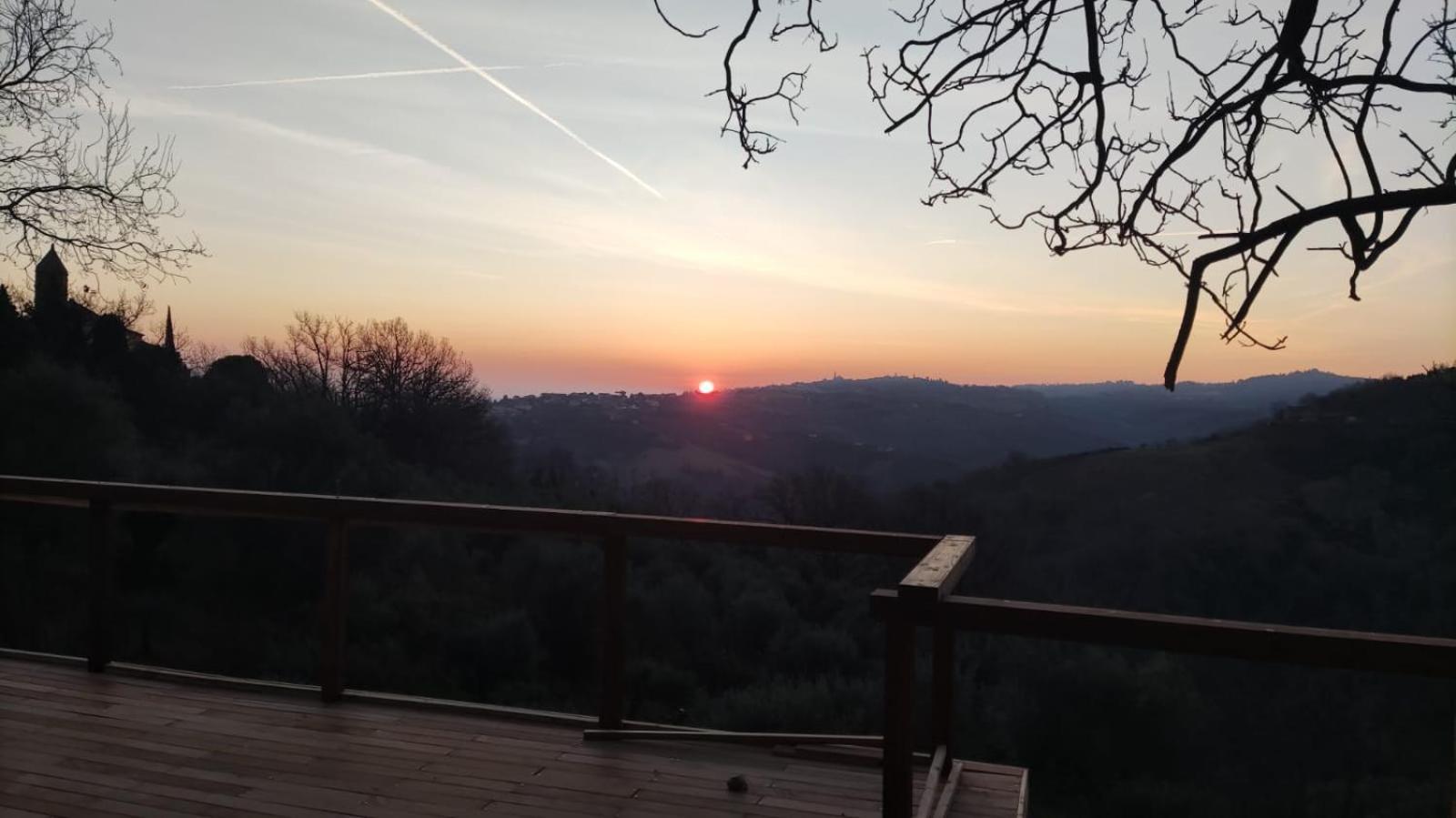 Bed and Breakfast "Cara Pace" In Collina Per Famiglie Montefiore Conca Exteriér fotografie